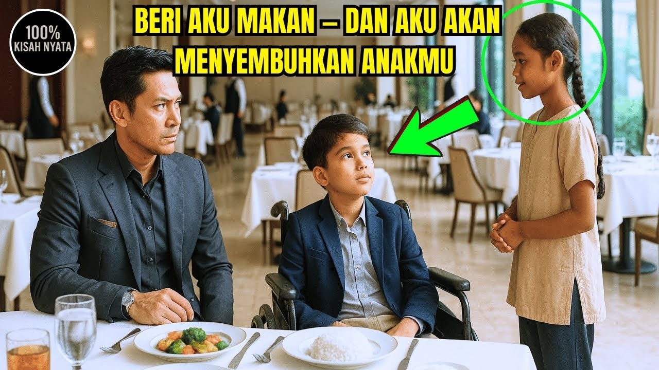 BERI AKU MAKAN, DAN AKU AKAN MENYEMBUHKAN ANAKMU — MILIUNER TIDAK PERCAYA… SAMPAI YANG MUSTAHIL