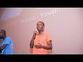 L&#39;amour comme arme de construction massive | Ange Michel OURAGA | TEDxAbidjan Youth