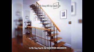 Top 30 mẫu cầu thang sắt đẹp 2023 tại Hà Nội #cauthangdep  #vinhomesoceanpark  #vinhomesgialâm