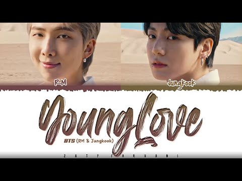 BTS (RM & Jungkook) - 'YOUNG LOVE' (애매한 사이) Lyrics [Color Coded_Han_Rom_Eng]