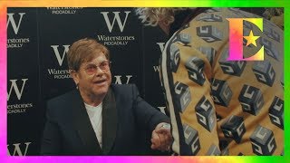 Elton John - Signing 'Me' at Waterstones