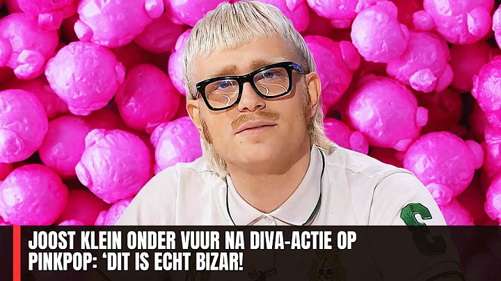 Joost Klein onder vuur na diva-actie op Pinkpop: ‘Dit is echt bizar!