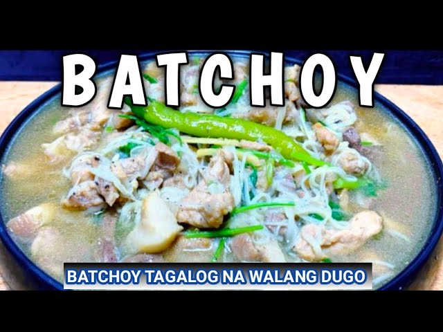 THE BEST BATCHOY TAGALOG NA WALANG DUGO RECIPE!! / BATCHOY TAGALOG RECIPE! GRABE ANG SARAP!!! class=