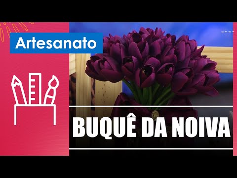 Monte um sensacional buquê da noiva com a artesã Mariana Rodrigues – 22/05/24