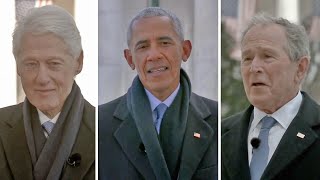 video: Watch: Obama, Bush and Clinton deliver special message to President Biden