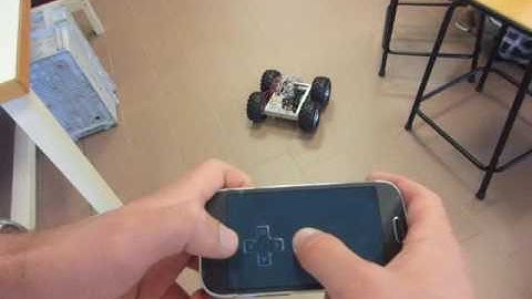 Projet Arduino PEIP2 2015-2016 :Voiture 4x4 video 2