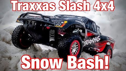 Traxxas Slash snow bash