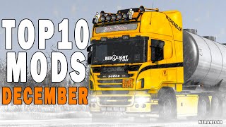 TOP 10 ETS2 MODS - DECEMBER 2021 | Euro Truck Simulator 2 Mods