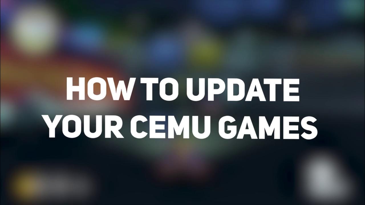 (Outdated New Link in Desc) How to Update Wii U Games for Cemu! YouTube