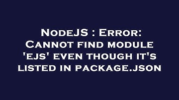 NodeJS : Error: Cannot find module 