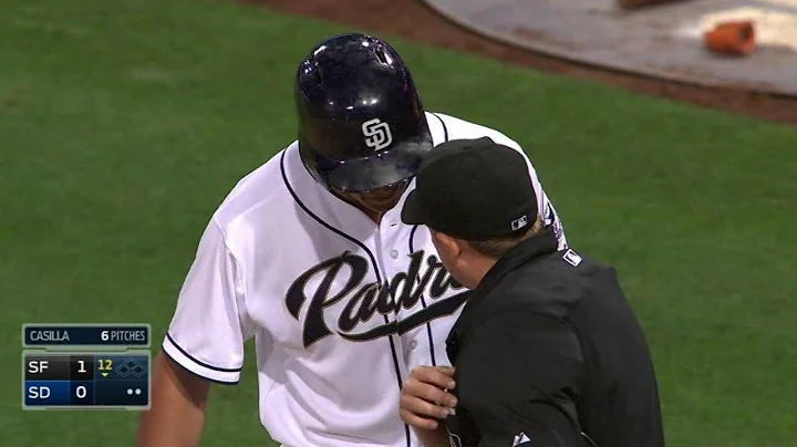 SF@SD: Venable, Black both ejected in 12th inning