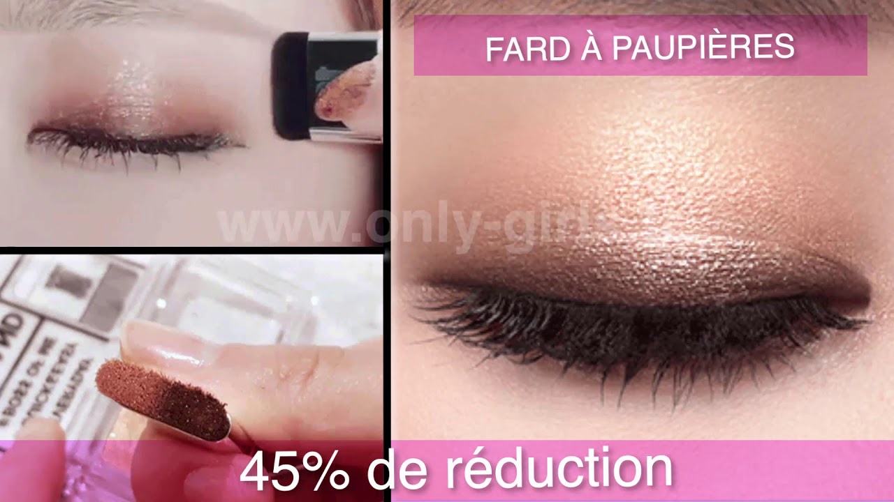ASTUCE : Fard à Paupières - Comment faire dégradé double couleur