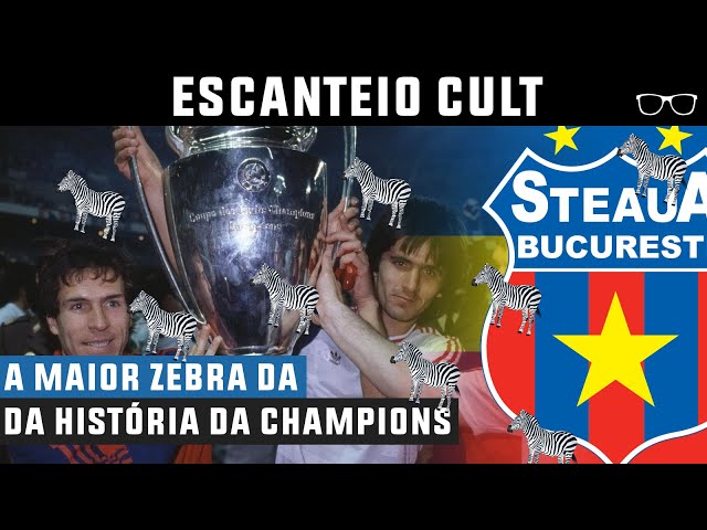 A Grande ZEBRA: Steaua Bucareste vs Barcelona 1986 (FINAL da Champions) 