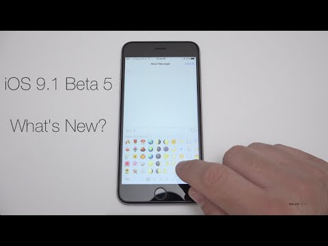 iOS 9.1 Beta 5 - What&rsquo;s New?