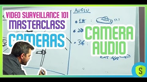Embedded mic VS external mic - Video Surveillance 101 - MasterClass Cuts