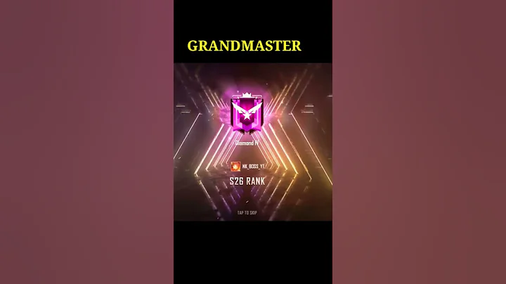 Grandmaster || New season || Rank Minus || Season Change In Rank || How To Push Grandmaster #viral - DayDayNews