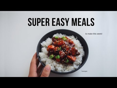 Simple yet Tasty Vegan Meal Ideas!