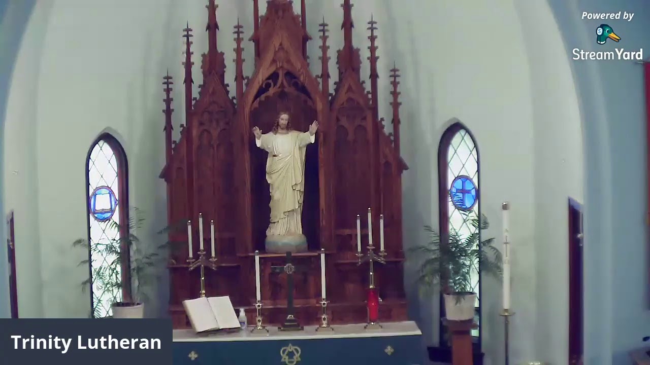 Trinity Lutheran Church Service July 26 2020 YouTube Trinity lutheran church service july 26 2020 youtube