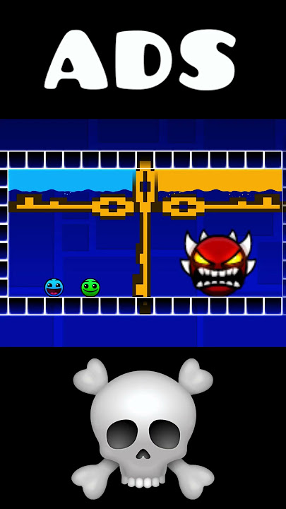 Every Time I Die, More Ads Appear! 💀 #geometrydash #gdupdate #deluxe12 #gd #memes