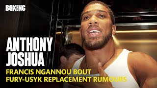 Anthony Joshua On Fury-Usyk Rumours & Francis Ngannou