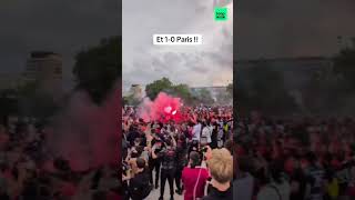 📍Porte Saint cloud lors du 1er but... PSG - International Milan 31 Mai 2025