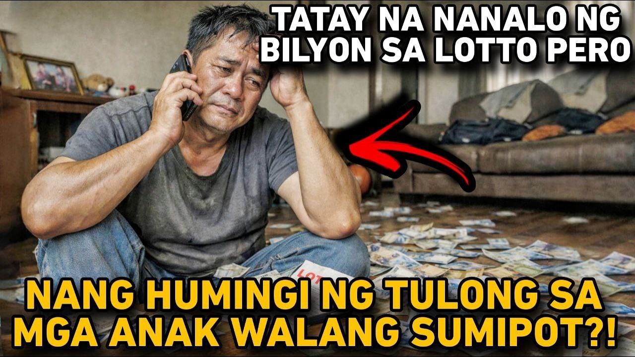 TATAY NA NANALO NG BILYON SA LOTTO PERO NANG HUMINGI NG TULONG SA MGA ANAK WALANG SUMIPOT?!