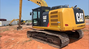 Cat 320E L Long Reach Excavator Pattern Control Changer Location