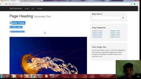 CRUD menggunakan PDO