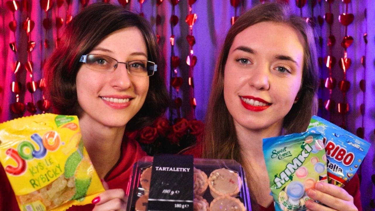 Valentýnský speciál! ❤️ Nechej se rozmazlit sladkostmi ❤️🍬ASMR CZ