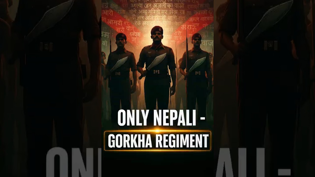 🇮🇳 Gurkha Regiment Rule: Sirf Nepali Language!