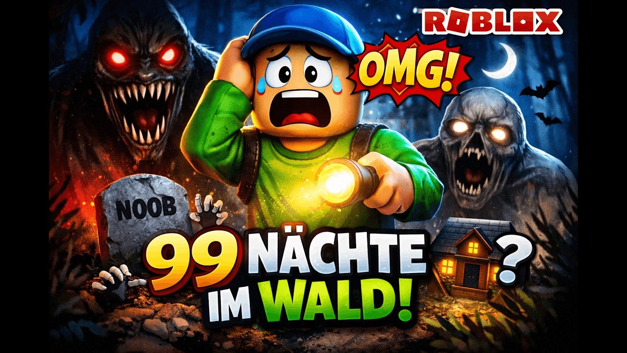 Einen ANFÄNGER spielen in 99 Nächte im Wald! (OMG)