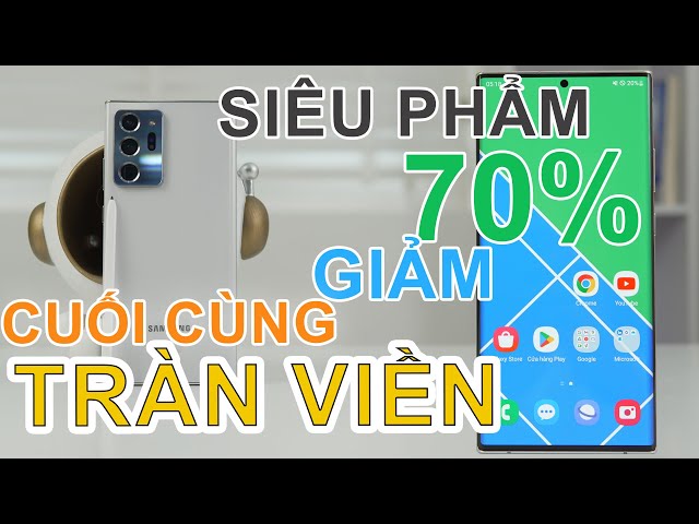 Đánh giá siêu phẩm Galaxy Note20 Ultra 5G Mỹ GIẢM CỰC SÂU 70%: SNAP 865+, 12GB RAM, AMOLED 120HZ,...