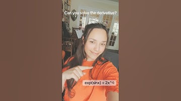 How to Solve Exponential Trig Derivatives using Chain Rule🤗 #maths #calculus #math #stem #education