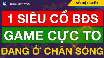 🔴1 SIÊU CỔ PHIẾU DÒNG BẤT ĐỘNG SẢN CÓ GAME CỰC TO ĐANG Ở CHÂN SÓNG !!