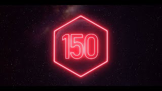 Red neon sota timer 150 seconds (сountdown)
