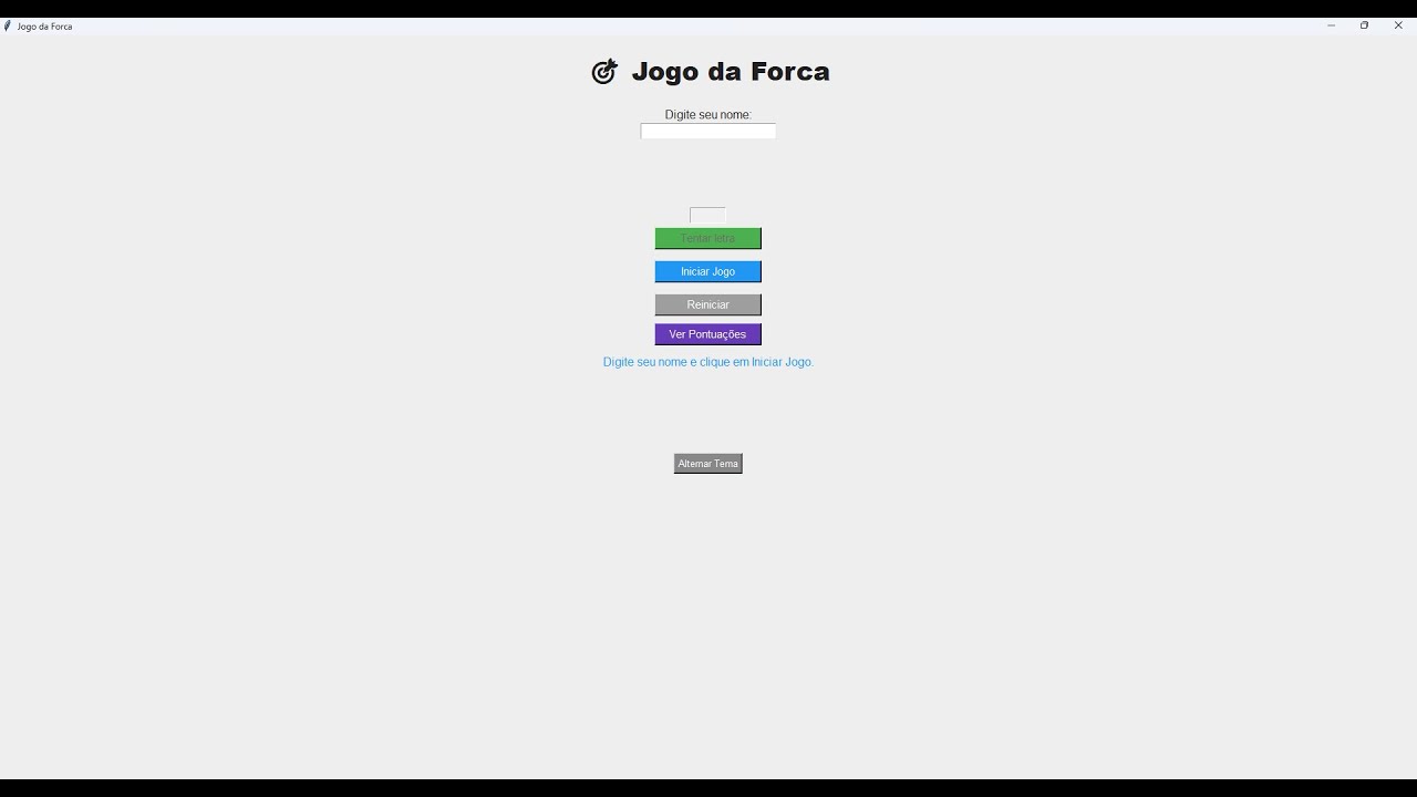 Jogo da Forca Animação