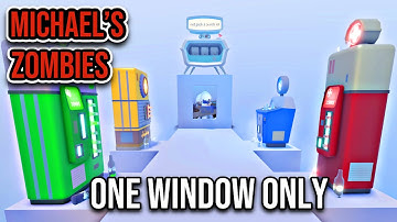 This Michael Zombies Map Only Has 1 Window! (Roblox Michael Zombies)