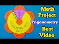 Trigonometric Ratios: Easy Working Model & Table for Maths Projects ๐