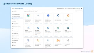 Deploy Open Source Tools on Kubernetes with Service Foundry Console Wealth