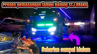 Sudiro tungga jaya DRAKA😱 ternyata di pakiran sepesial pasang lampu kolong pantes lama gak kelihatan