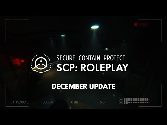 SCP: Roleplay  December Update 