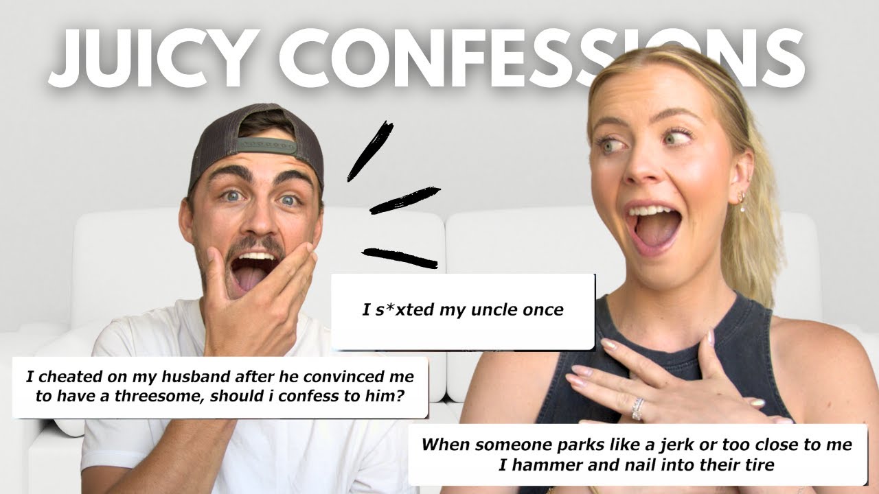 Reacting to YOUR juicy confessions.....you all need therapy immediately