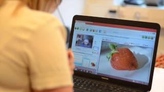 TinyEYE online speech therapy 91 year old stroke patient