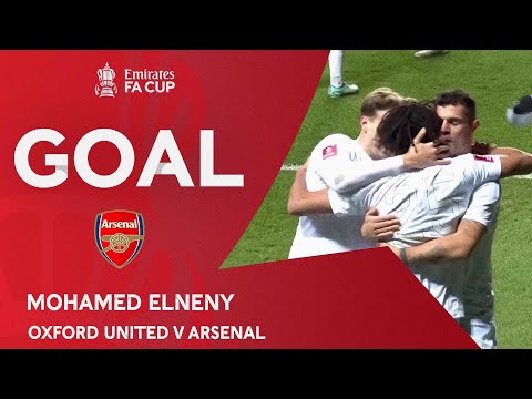 Goal | mohamed elneny | oxford united v arsenal | third round | emirates fa cup 2022-23