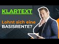 Lohnt sich eine BasisRente? Lohnt sich eine RürupRente? (Das musst du unbedingt Wissen!)