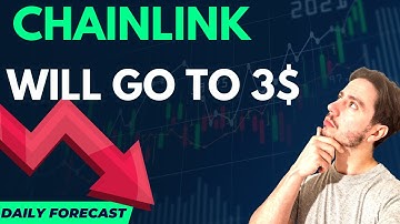 CHAINLINK CRYPTO WILL CRASH DOWN TO 3 $! CHECK WHY!