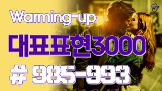[영어쉐도잉]대표표현3000 #985-993