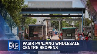 Pasir Panjang Wholesale Centre reopens with enhanced Covid-19 measures | THE BIG STORY screenshot 5