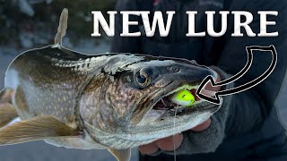 NEW LURE CRUSHES LAKE TROUT!