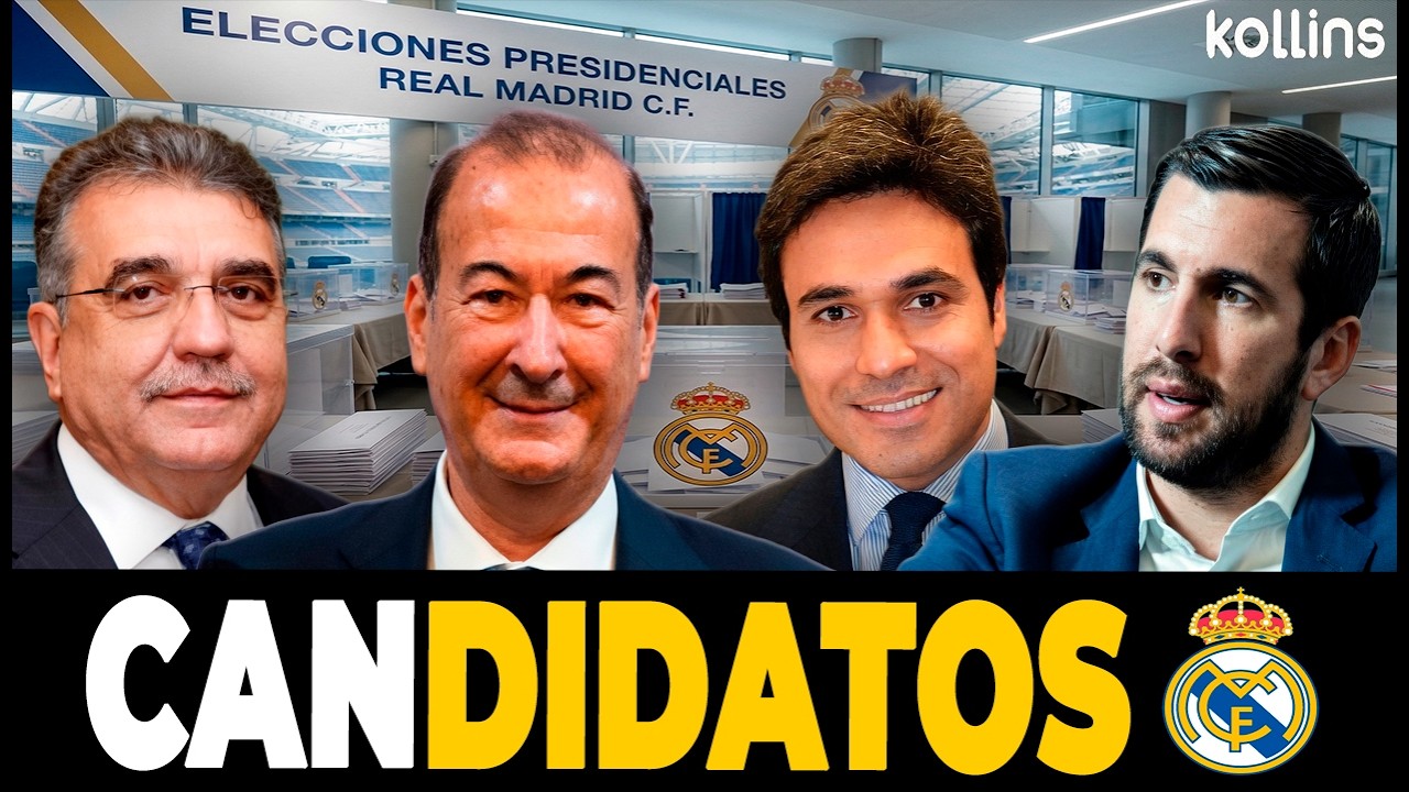 ✅ HIPOTÉTICAS ELECCIONES EN EL REAL MADRID: ¿QUIÉNES SERÍAN LOS CANDIDATOS?🤔